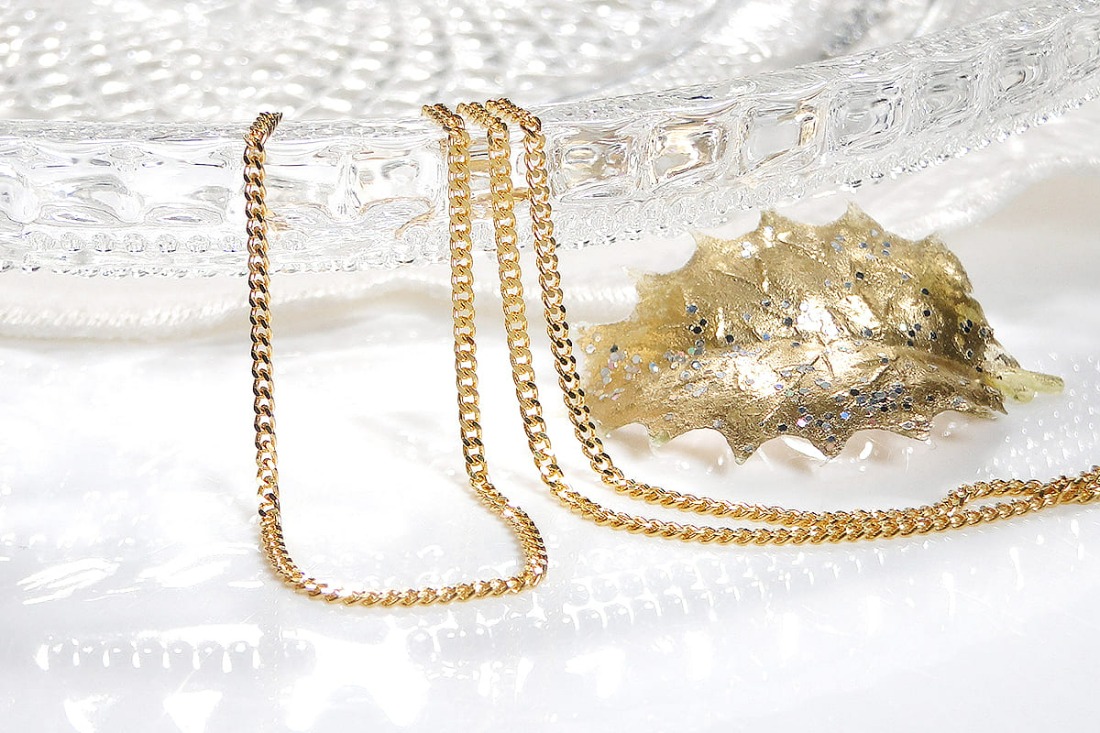 純金 K24 3.4g 2面 喜平チェーンネックレス 45cm CSN00174-24Y SWAV046