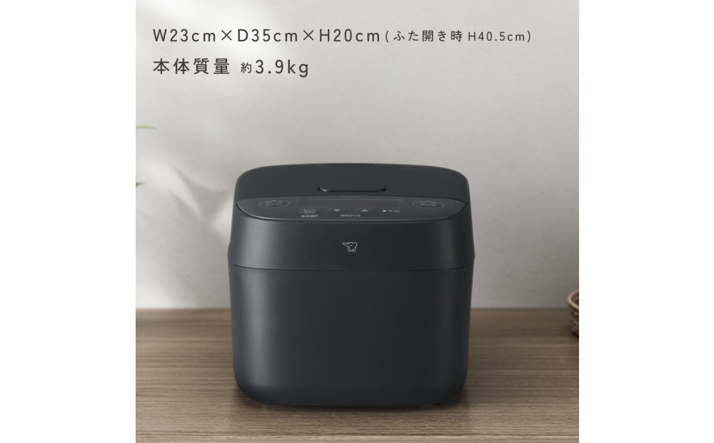 象印 IH炊飯ジャー 5.5合炊き ( 炊飯器 ) 「 極め炊き 」 NVKA10-BA