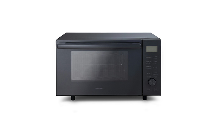 電子レンジ オーブン レンジ グリル 18L アッシュ MO-F1809-HA 縦開き