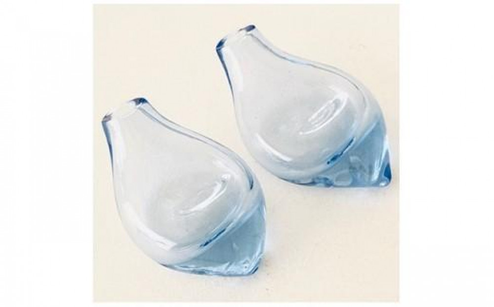 Aji Glass＞ 箸置き ひと花 2個セット (GIFT BOX付) 372013_AN002