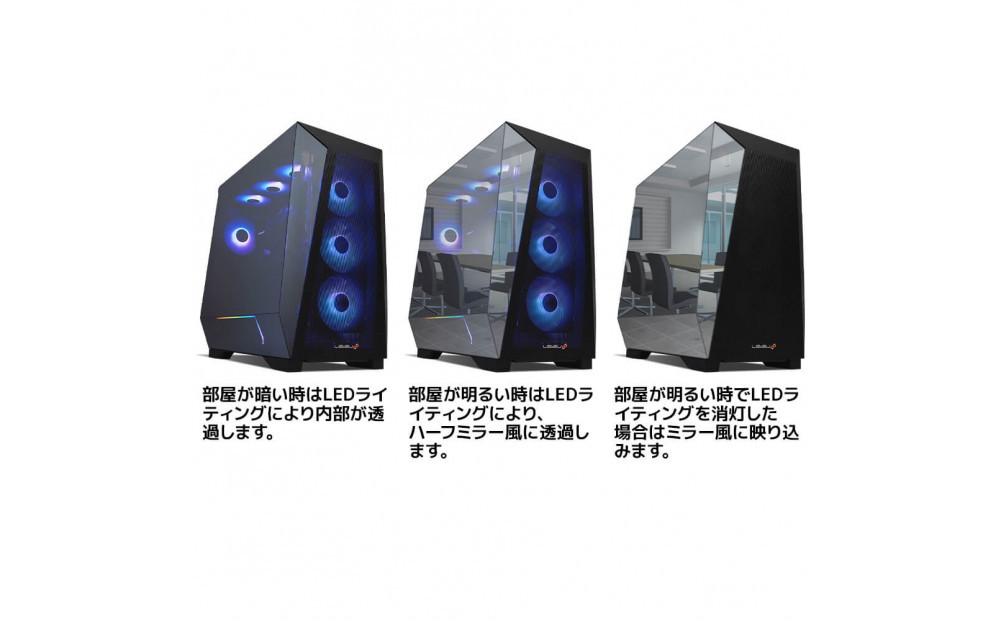 パソコン工房 4年間物損保証 ミドルタワーゲーミングPC Core Ultra 7