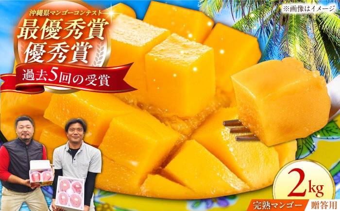 【説明必見】果物　フルーツ　マンゴー　 2kg 産地発送　甘い　贈答用　ギフト 先行予約 2026年発送 予約受付】【贈答用】仲村農園の完熟