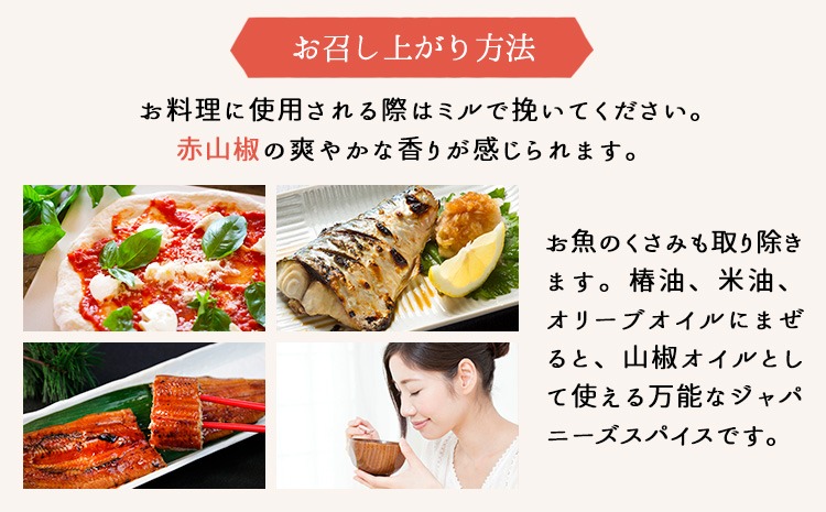 完熟赤実山椒 1袋 10g 株式会社しおん 《90日以内に出荷予定(土日祝