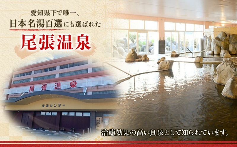 尾張温泉東海センタ−入湯回数券 11枚綴 チケット 回数券 温泉利用券