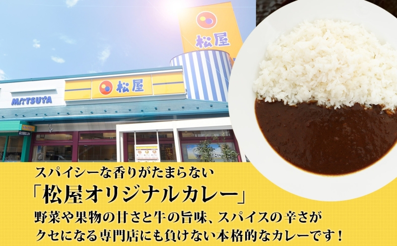 松屋 オリジナルカレーの具 180g 20袋 カレー レトルトカレー 辛口