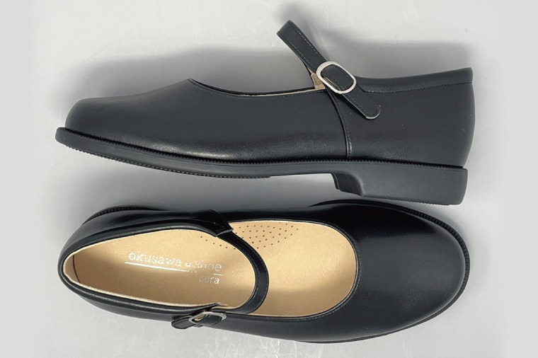 選べるサイズ】やわらかストラップシューズ ST2187 okusawa shoes-sora