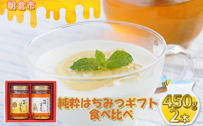 純粋はちみつギフト（450g×2本） 蜂蜜 アルゼンチン産 ミャンマー産