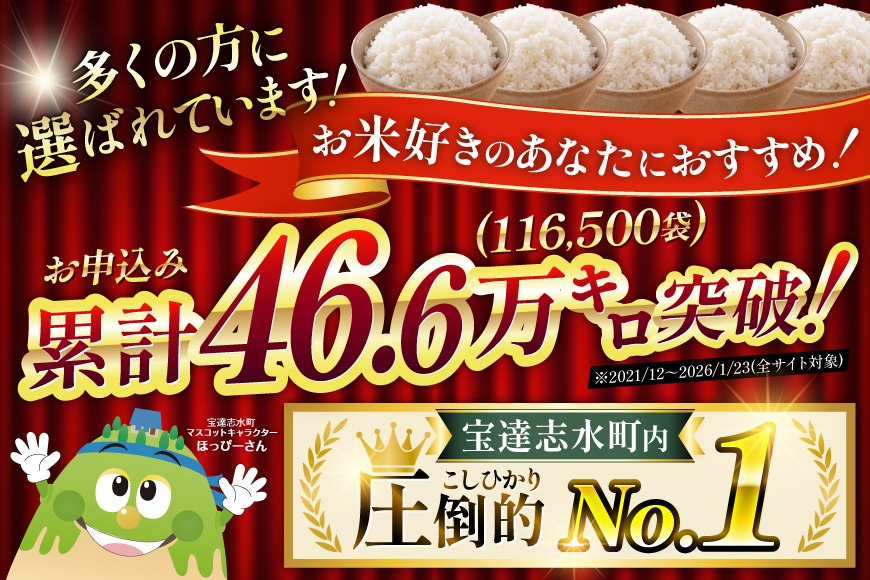 米 定期便 無洗米 石川米 こしひかり 5kg 3回 計 15kg 令和8年産 新米