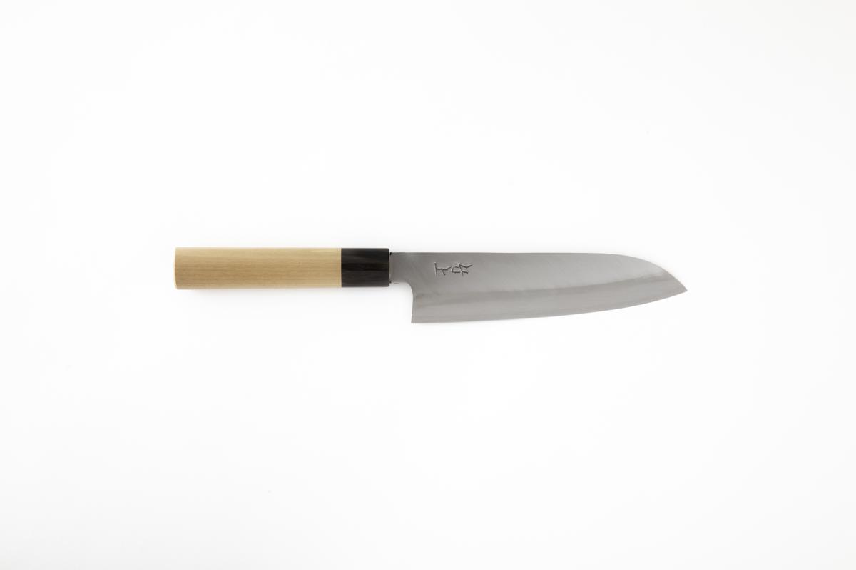 京都 食道具竹上】 三徳包丁 18cm （万能使い用 和型三層タイプ）食