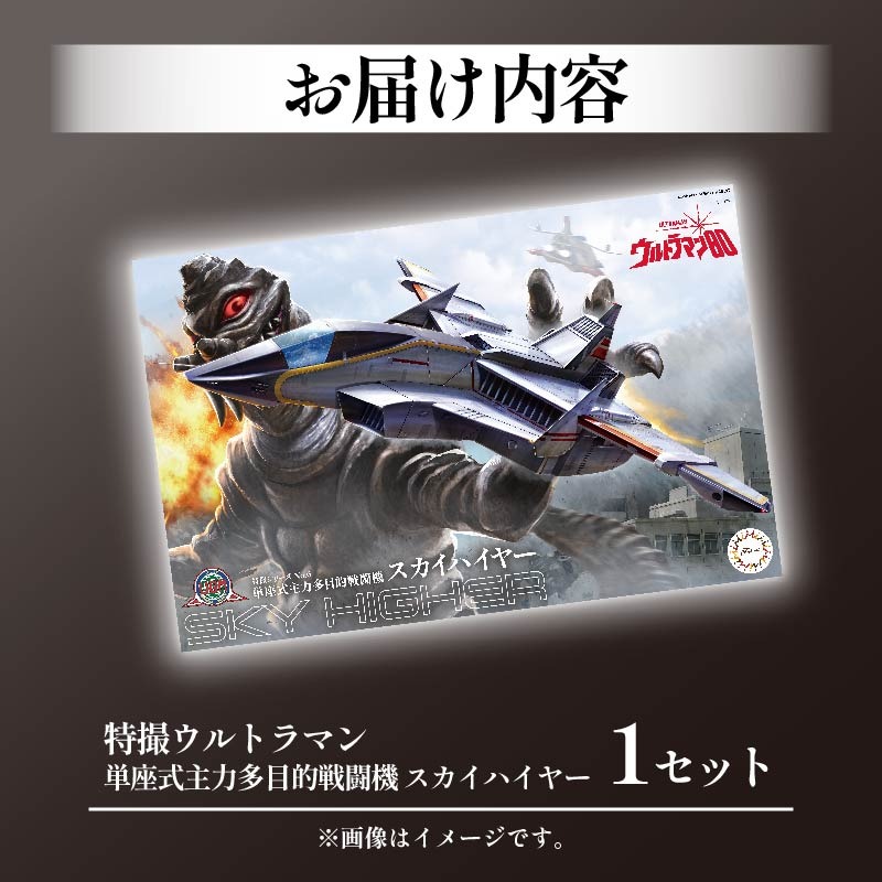 模型 特撮 飛行機 単座式主力多目的 戦闘機 スカイハイヤー 1セット