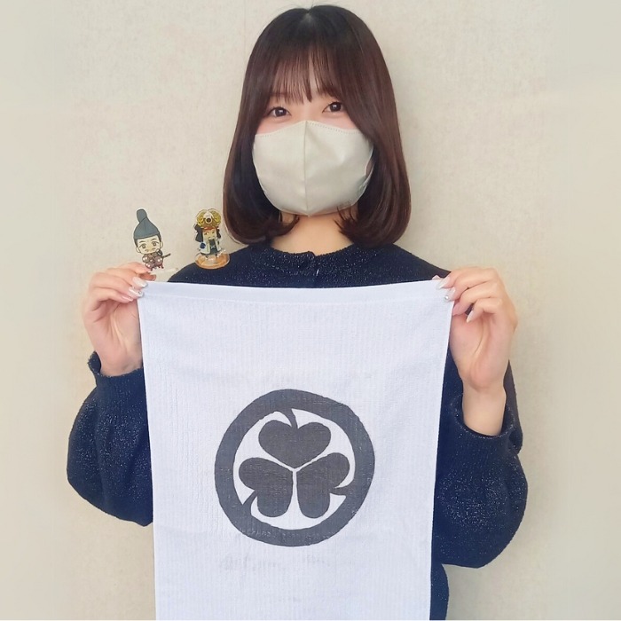 Z-33a-2 【戦国の覇者】徳川家康（しかみ像） アクスタ＆ゆる三葉葵