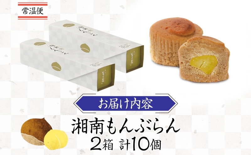 湘南 冨士美 和もんぶらん 5個入り×2箱 もんぶらん モンブラン 和