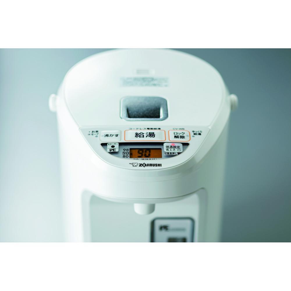 象印 VE電気まほうびん優湯生 CVWB30-WA ホワイト 272183_AK38（大阪府