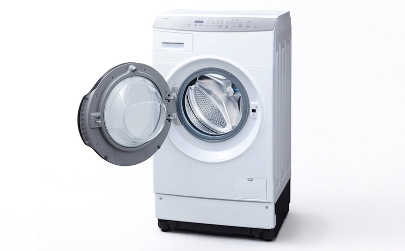 洗濯機 ドラム式洗濯乾燥機 ドラム式洗濯機 8.0kg FLK852-W アイリス
