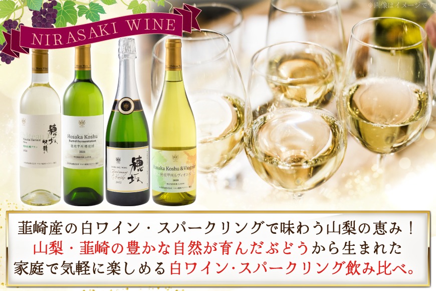 白ワイン ＆ スパークリングワイン 4本セット 750ml ×4本 [株式会社