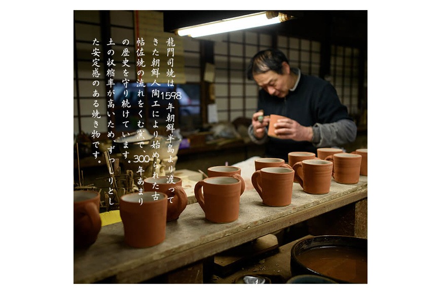 a690 姶良市の伝統工芸品「龍門司焼」黒釉青流の大皿(9寸皿・直径約