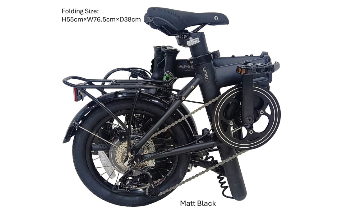 DAHON Unio e16 電動アシスト折りたたみ自転車 Slate Blue 送料無料