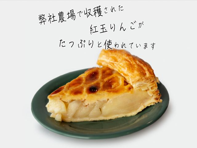 アップルパイ 青森 パイ専門店が作った 紅玉 りんごのアップルパイ