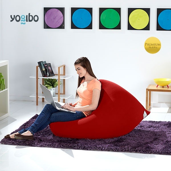 Yogibo Mini レッド　新品 yogibo mini 2025/6/27購入