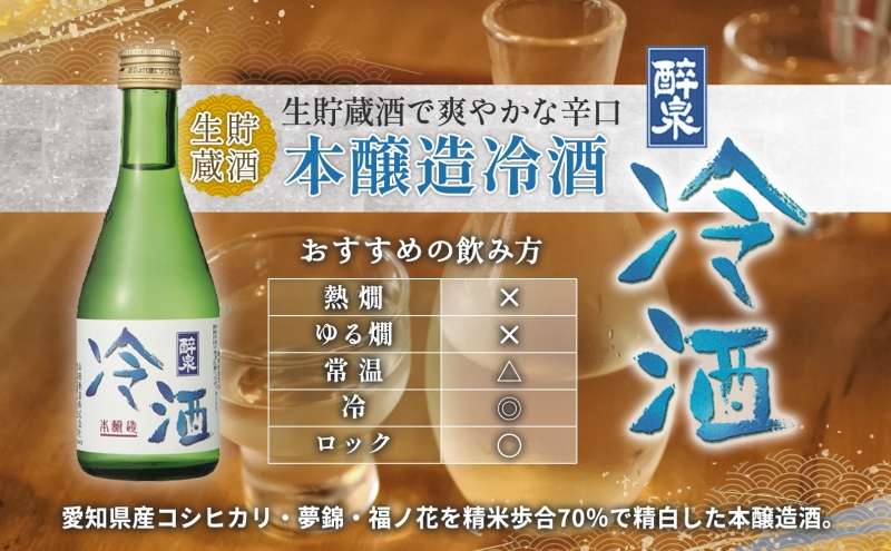 日本酒 醉泉 6本セット 純米大吟醸 醉泉 300ml 純米吟醸 醉泉 300ml 本