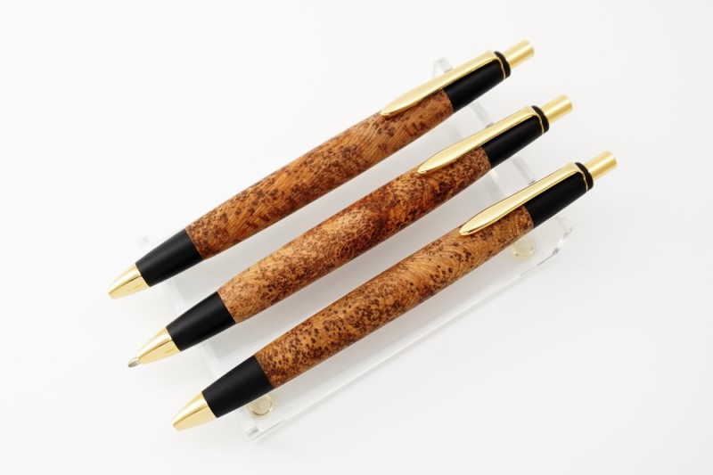 天然屋久杉【極上泡瘤】無垢ボールペン(0.7mm)1本〈 ペン 文具 工芸品