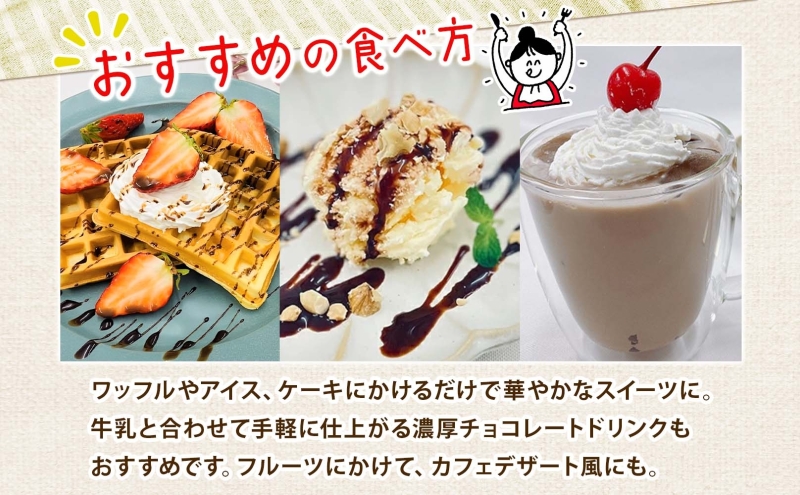 美ノ久 チョコレートソース 310g×3本 チョコレート ソース チョコ