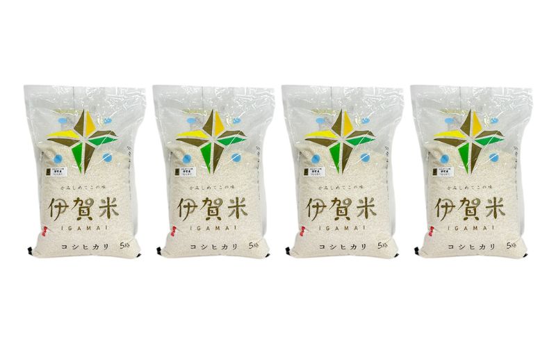 特A評価・3ヶ月定期便】令和7年産 伊賀米コシヒカリ20kg（精米） お米