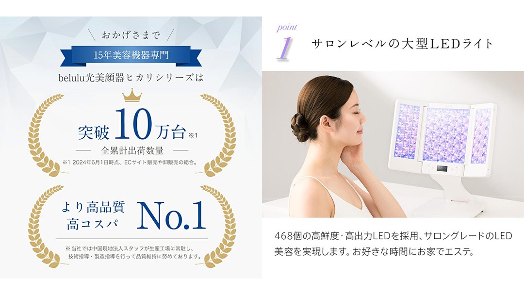 美ルル ヒカリシャイン フォトフェイシャル 美顔器 プレゼント 光 美容