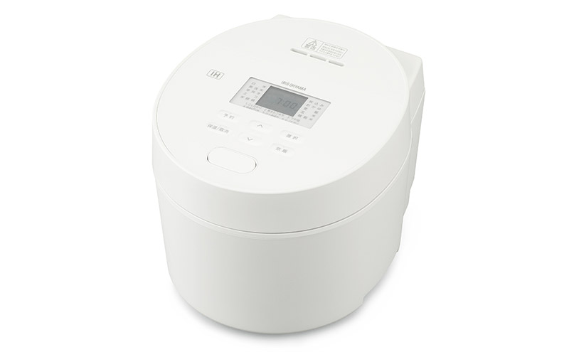 炊飯器 3合 アイリスオーヤマ IHジャー RC-ISA30-W ホワイト IH炊飯器