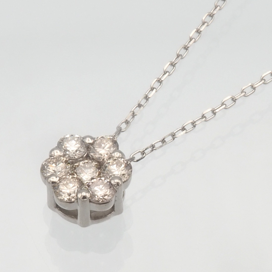 PT900/PT850 0.30ct ダイヤモンド ペンダントネックレス HH-019716