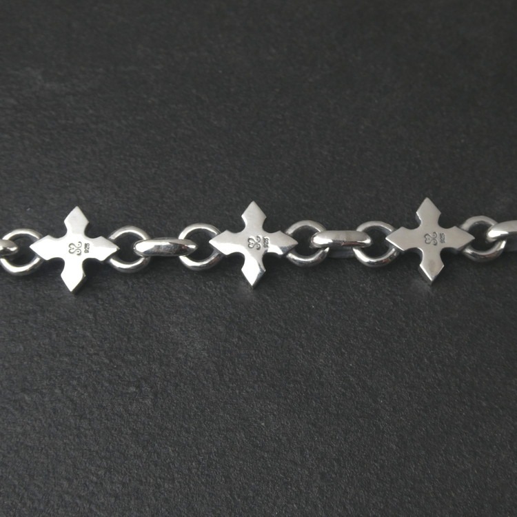 small edge cross bracelet スモール エッジ クロス ブレスレット
