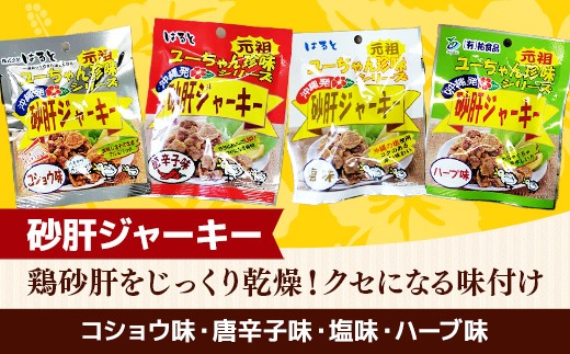 お得な沖縄珍味ジャーキーセット【8種16袋セット】- おやつ 酒の
