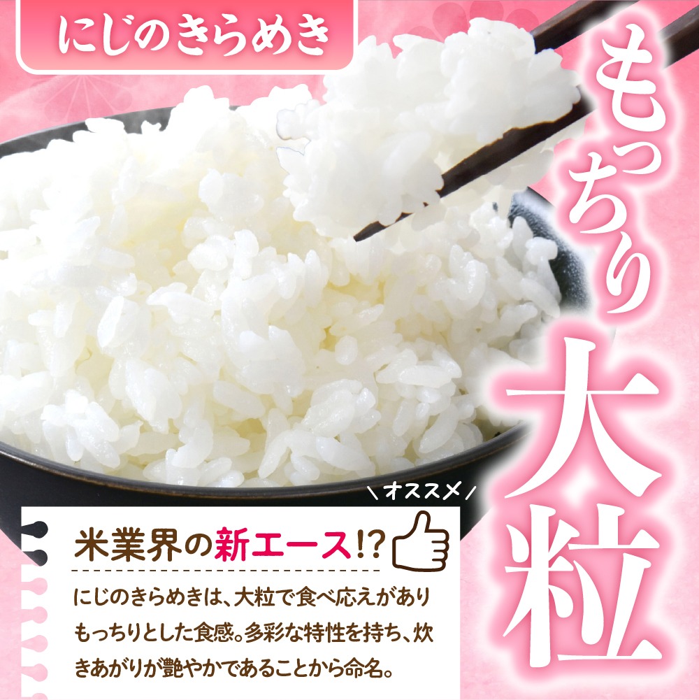 2026年11月発送【令和8年度産】群馬県千代田町産 にじのきらめき 10kg