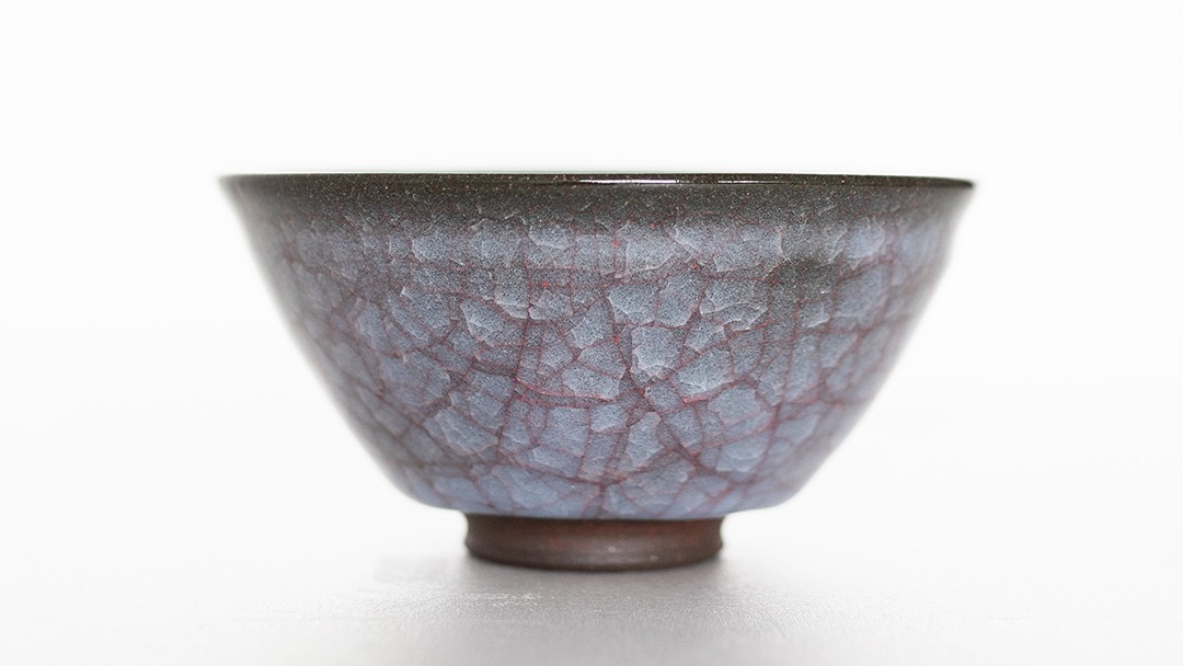 氷裂貫入青瓷】抹茶茶碗 （小野寺裕司 作） 径13.1cm×高さ6.7cm | 茶碗