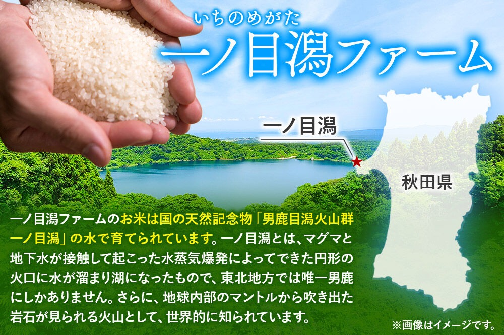 秋田県男鹿市北浦産」あきたこまち（玄米）10kg （5kg×2） 令和8年産
