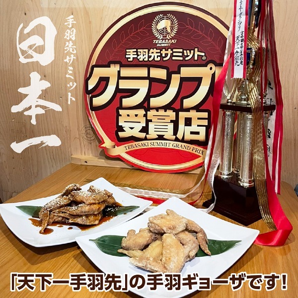 手羽先サミット殿堂入り！】手羽ギョーザ 18本（国産 鶏肉 手羽先 餃子