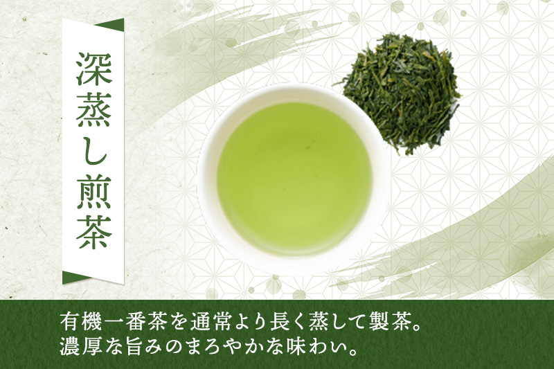 有機宇治茶プレミアムセット 〈 有機 オーガニック 無農薬 煎茶 玉露