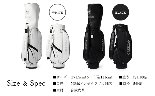 CREEZAN GOLF ゴルフバッグ クリーザンゴルフ キャディーバッグ CCGJ