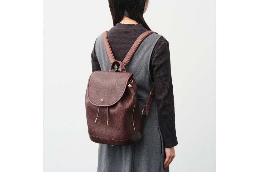 【未使用】SOMES SADDLE レザーリュック　 ダークブラウン SOMES バックパック （ブラウン）RE-37 [ソメスサドル 北海道 砂川市