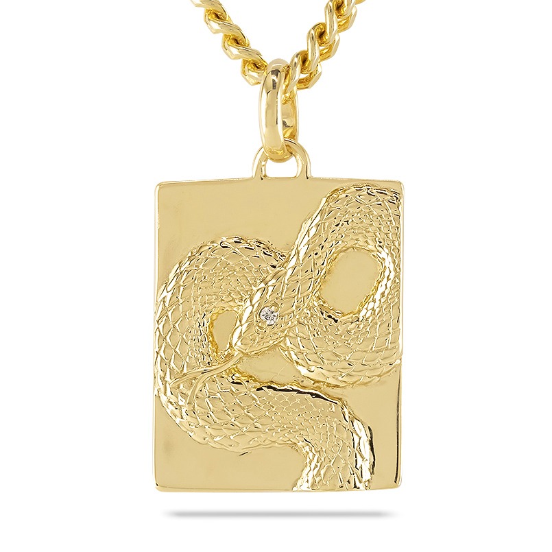 蛇デザイン　k18 10g eternal-jw_34933