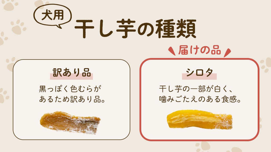 某メーカー 塚田商店 】 犬用 干し芋 シロタ 100g × 4袋 ドックフード ドッグフード