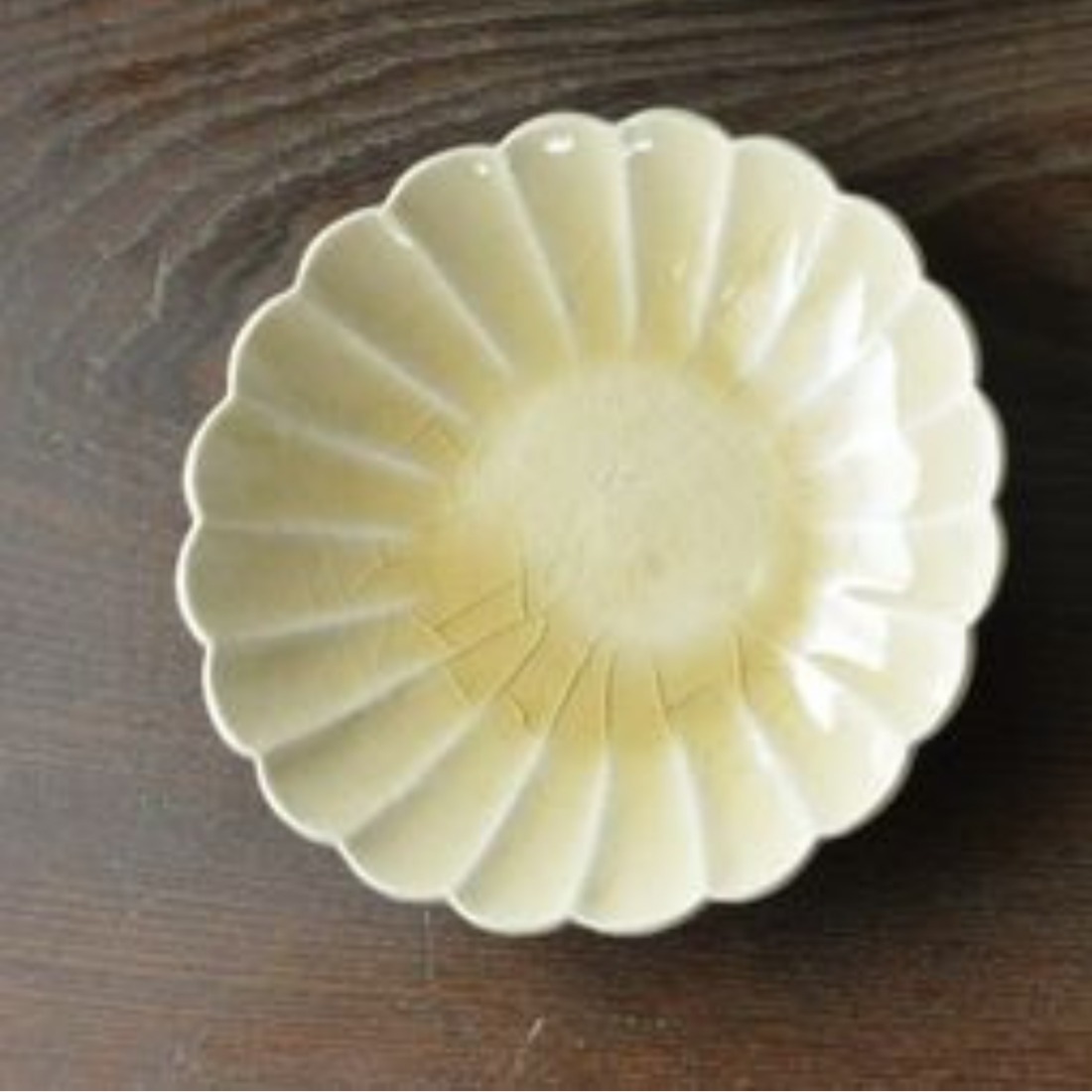 希少　砥部焼　淡黄磁　深皿　五客　白磁　白高麗 砥部焼淡黄磁紅葉絵付蓋茶碗 - わより