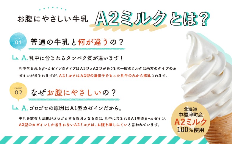 中標津町 超乳アイス（ミルク＆チョコ） 140ml×6個セット 計840ml
