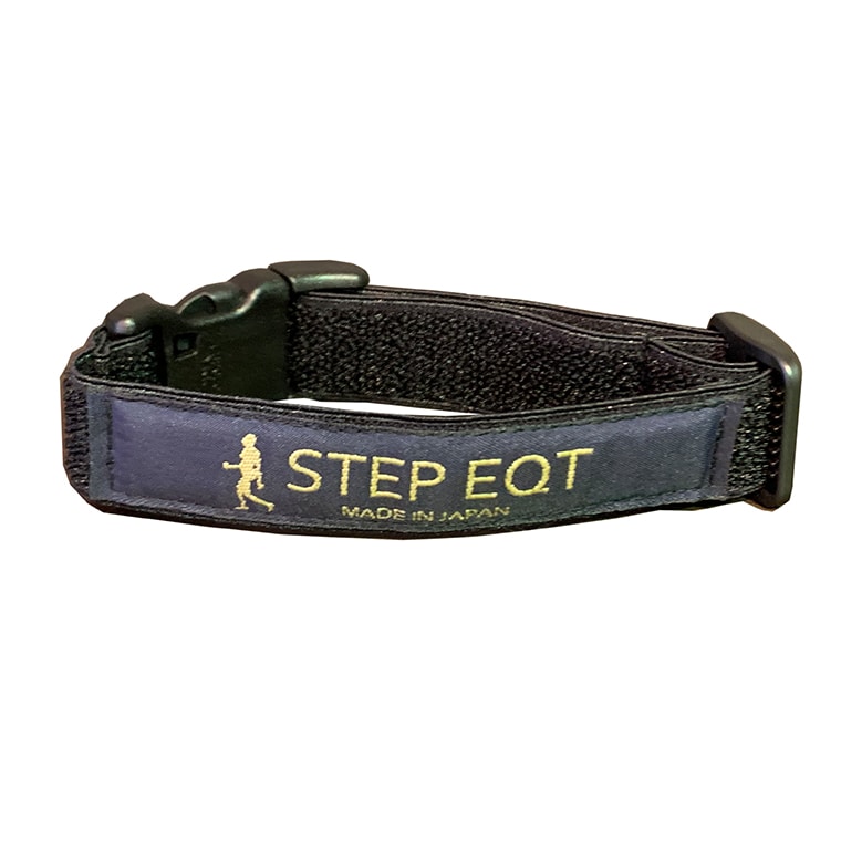 ペット用ネックバンド STEP EQT 転倒防止 ブラック Lサイズ 犬 猫