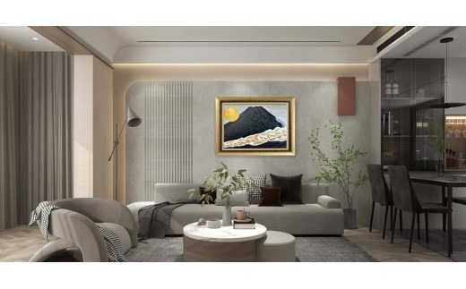 岩壁 富士夫 、富士、大判・豪華画版、版上落款入、新品額付 岩壁 富士夫 、富士、大判・豪華画版、版上落款入、新品額付 岩壁