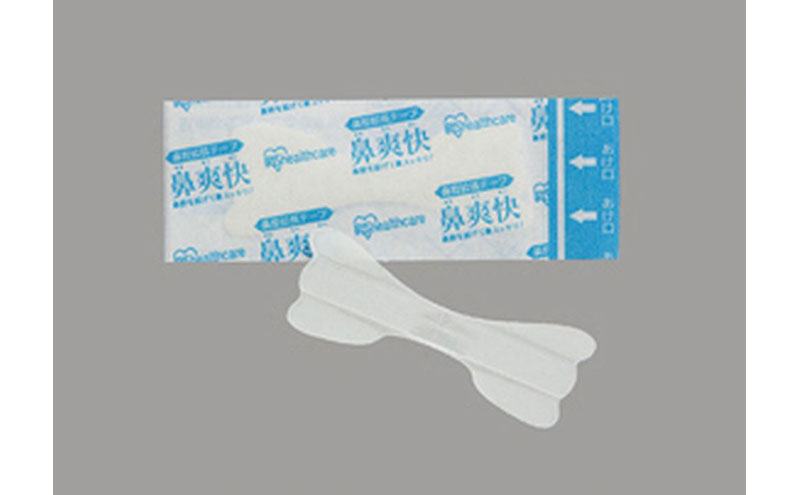 50枚入り×4箱】鼻腔拡張テープ 透明 50枚入 BKT-50T 透明 アイリス
