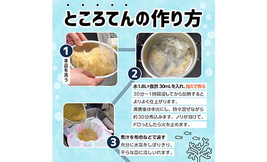 ところてんの素 (1袋・25g＋天突き付き) ところてん 天草 海藻