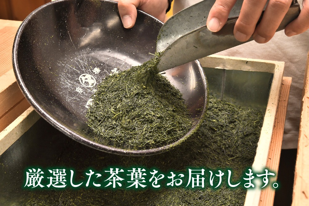深蒸し特上煎茶100g×4本・茶缶1個付き 【お茶 緑茶 煎茶 深蒸し煎茶
