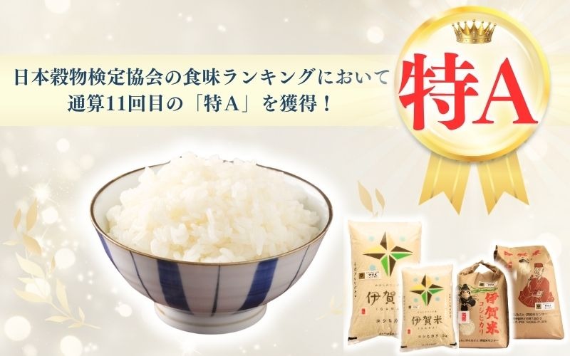 令和7年産 無洗米 伊賀米コシヒカリ 10kg（5kg×2）【jaig0005】（三重