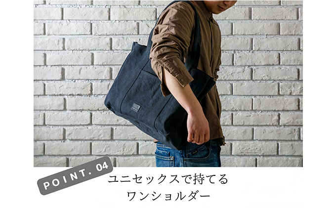 アーミーダック帆布大容量トートバッグ（L）日本製 ファッション